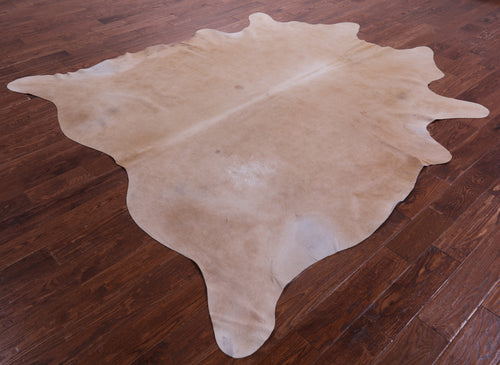 Beige Natural Cowhide Rug - XX-Large 8' 5