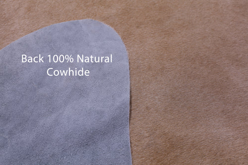 Beige Natural Cowhide Rug - XX-Large 8' 5