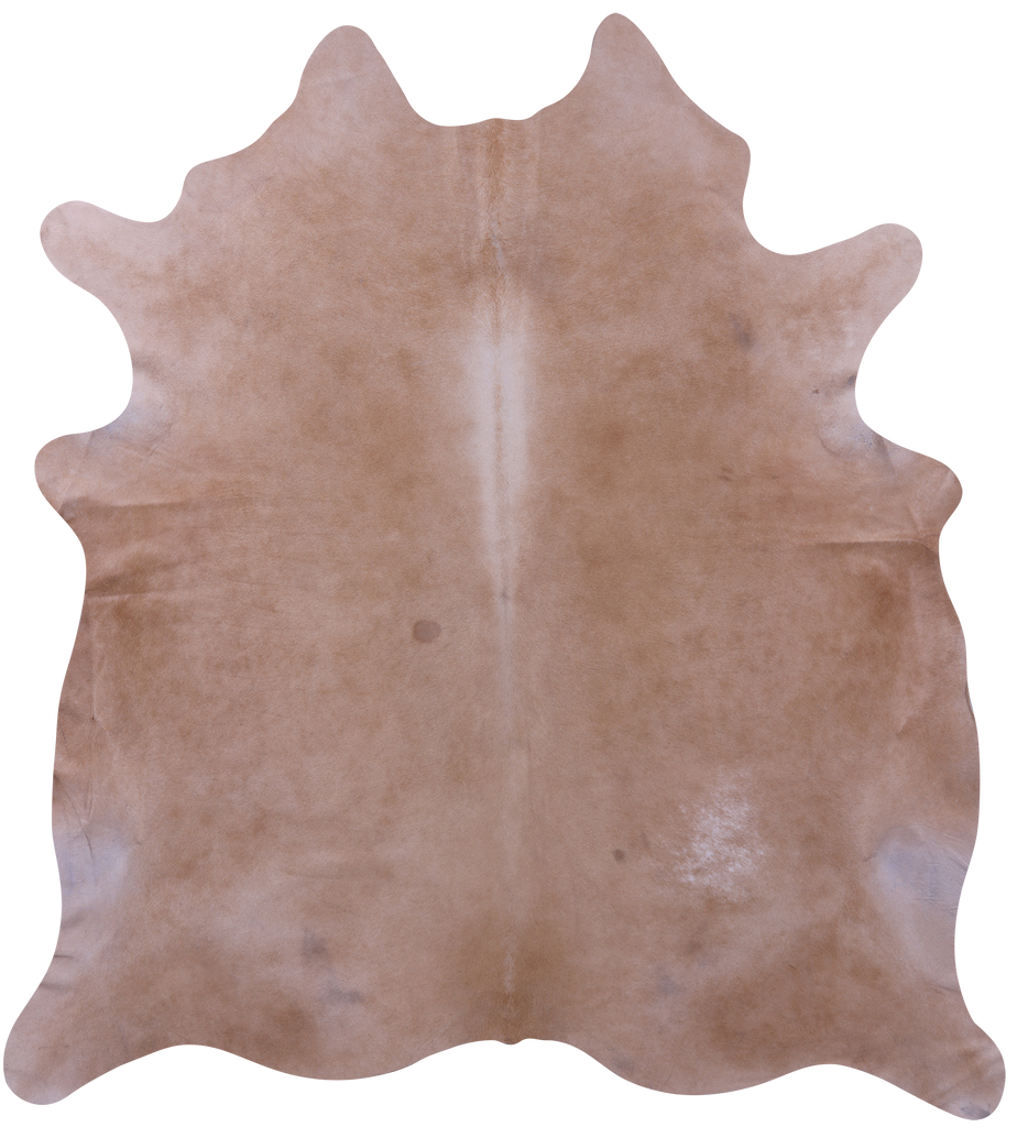 Beige Natural Cowhide Rug - XX-Large 8' 5"H x 7' 6"W