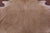 Light Brown Natural Cowhide Rug - X-Large 7' 6"H x 6' 9"W