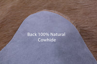 Thumbnail for Light Brown Natural Cowhide Rug - X-Large 7' 6