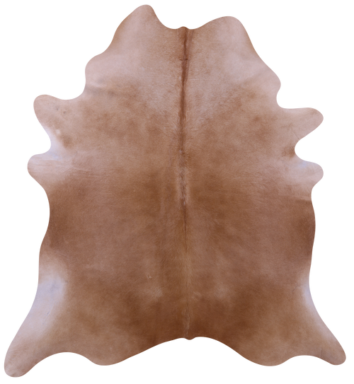 Light Brown Natural Cowhide Rug - X-Large 7' 5