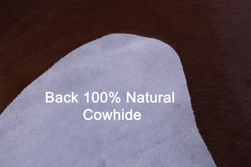 Brown Natural Cowhide Rug - XX-Large 8' 2