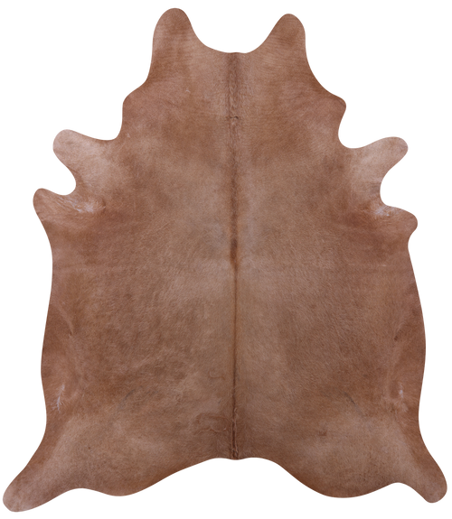 Light Brown Natural Cowhide Rug - XX-Large 8' 0