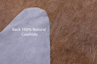 Thumbnail for Light Brown Natural Cowhide Rug - XX-Large 8' 0