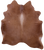 Brown Natural Cowhide Rug - XX-Large 7' 8"H x 6' 6"W