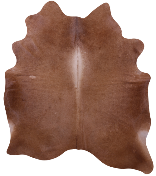 Brown Natural Cowhide Rug - XX-Large 7' 8