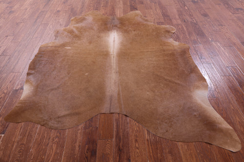 Brown Natural Cowhide Rug - XX-Large 7' 8