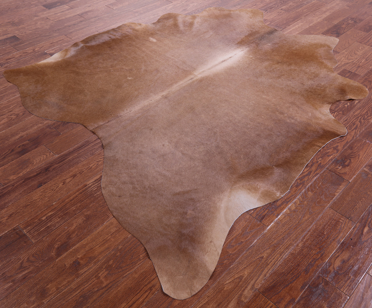 Brown Natural Cowhide Rug - XX-Large 7' 8"H x 6' 6"W