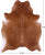 Brown Natural Cowhide Rug - X-Large 7' 5"H x 5' 10"W