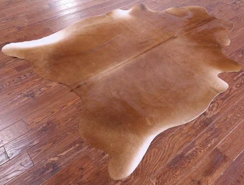 Brown Natural Cowhide Rug - X-Large 7' 5