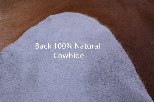 Brown Natural Cowhide Rug - X-Large 7' 5