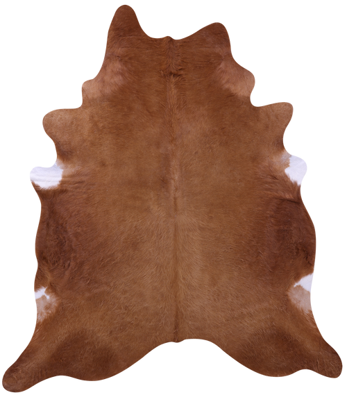 Brown Natural Cowhide Rug - XX-Large 7' 8