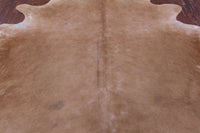 Thumbnail for Light Brown Natural Cowhide Rug - X-Large 7' 1