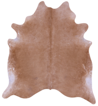 Thumbnail for Light Brown Natural Cowhide Rug - X-Large 7' 1