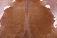 Thumbnail for Brown Natural Cowhide Rug - X-Large 7' 5