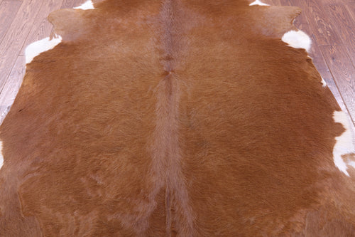Brown Natural Cowhide Rug - X-Large 7' 5