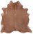 Light Brown Natural Cowhide Rug - X-Large 7' 0"H x 6' 6"W