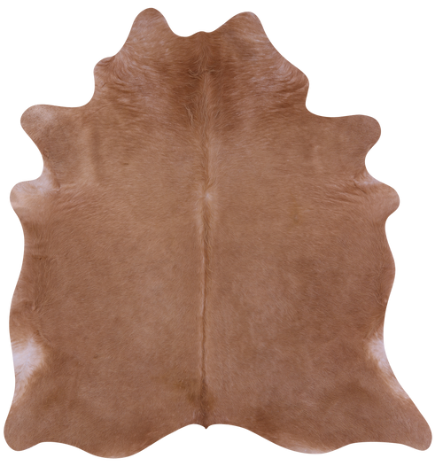 Light Brown Natural Cowhide Rug - X-Large 7' 0