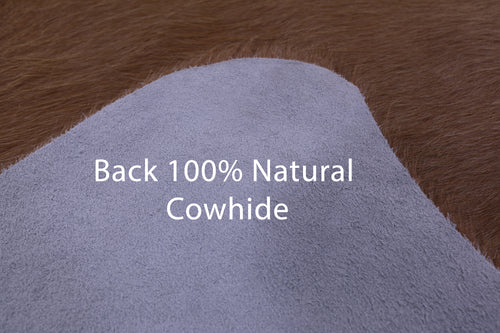 Light Brown Natural Cowhide Rug - X-Large 7' 0
