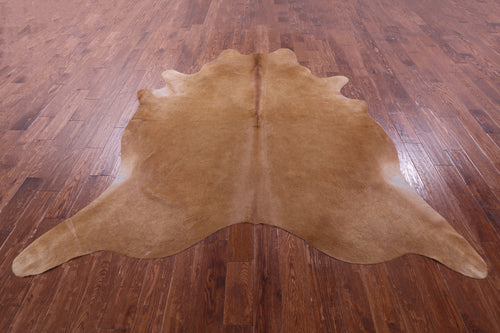Brown Natural Cowhide Rug - XX-Large 7' 10