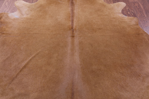 Brown Natural Cowhide Rug - XX-Large 7' 10