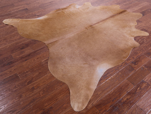 Brown Natural Cowhide Rug - XX-Large 7' 10