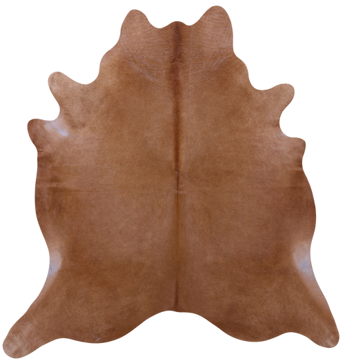Brown Natural Cowhide Rug - XX-Large 7' 10