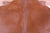 Dark Brown Natural Cowhide Rug - Large 6' 8"H x 6' 10"W