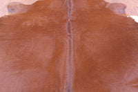 Thumbnail for Dark Brown Natural Cowhide Rug - Large 6' 8