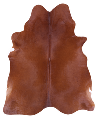 Thumbnail for Dark Brown Natural Cowhide Rug - X-Large 7' 0