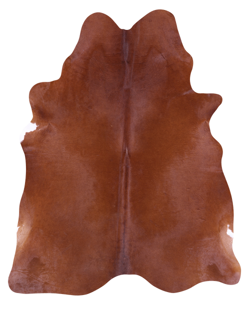 Dark Brown Natural Cowhide Rug - X-Large 7' 0