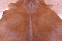 Thumbnail for Dark Brown Natural Cowhide Rug - X-Large 7' 0