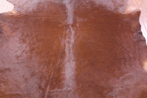 Brown Natural Cowhide Rug - Large 6' 9