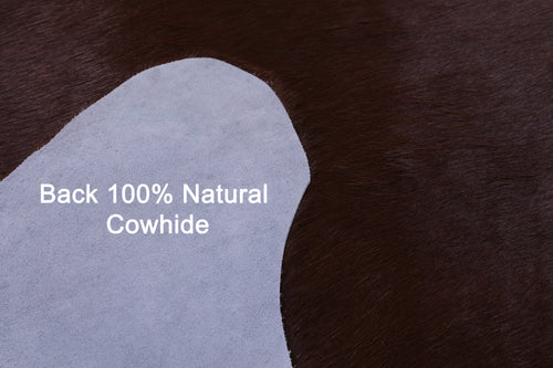 Brown Natural Cowhide Rug - Large 6' 9