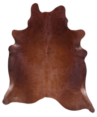 Thumbnail for Brown Natural Cowhide Rug - X-Large 7' 1