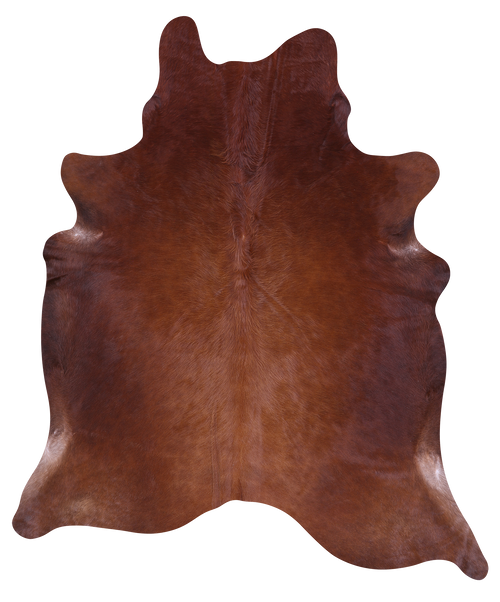 Brown Natural Cowhide Rug - X-Large 7' 1