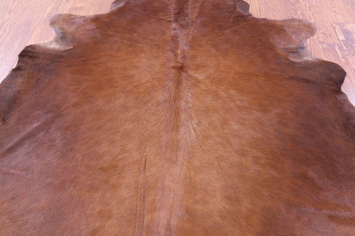 Brown Natural Cowhide Rug - X-Large 7' 1