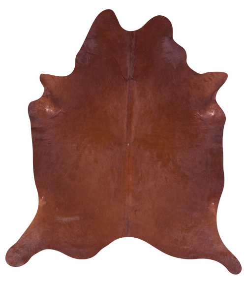 Brown Natural Cowhide Rug - X-Large 7' 7