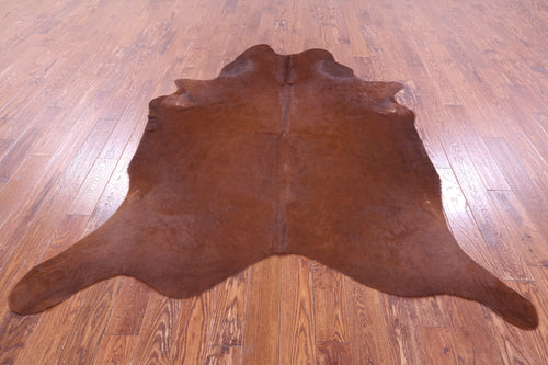 Brown Natural Cowhide Rug - X-Large 7' 7