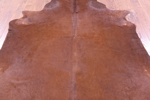 Brown Natural Cowhide Rug - X-Large 7' 7
