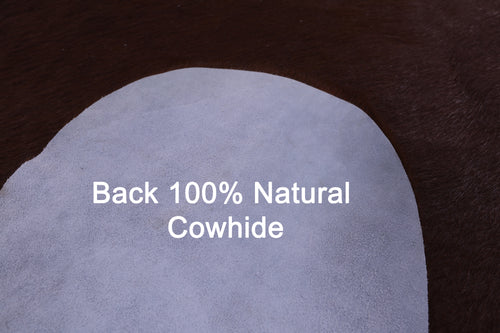 Brown Natural Cowhide Rug - X-Large 7' 7