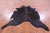Black Natural Cowhide Rug - X-Large 7' 0"H x 6' 5"W