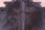 Black Natural Cowhide Rug - X-Large 7' 0"H x 6' 5"W