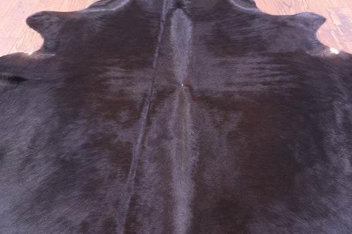 Black Natural Cowhide Rug - X-Large 7' 0