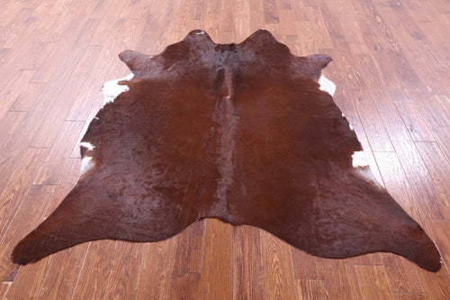 Brown Natural Cowhide Rug - Large 6' 8