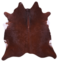 Thumbnail for Brown Natural Cowhide Rug - Large 6' 8