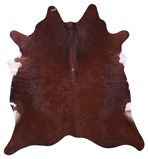 Brown Natural Cowhide Rug - Large 6' 8