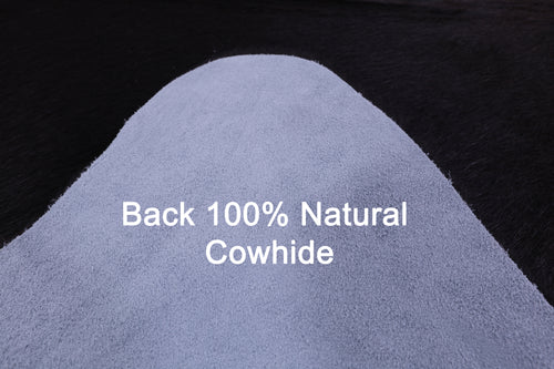 Dark Brown Natural Cowhide Rug - X-Large 7' 0