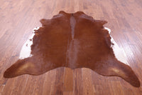 Thumbnail for Brown Natural Cowhide Rug - Large 6' 6